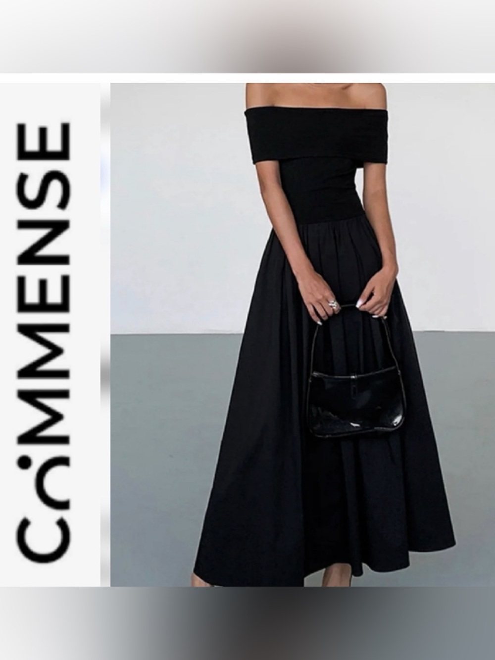 Commense Black Women's Garment with Branded Tag